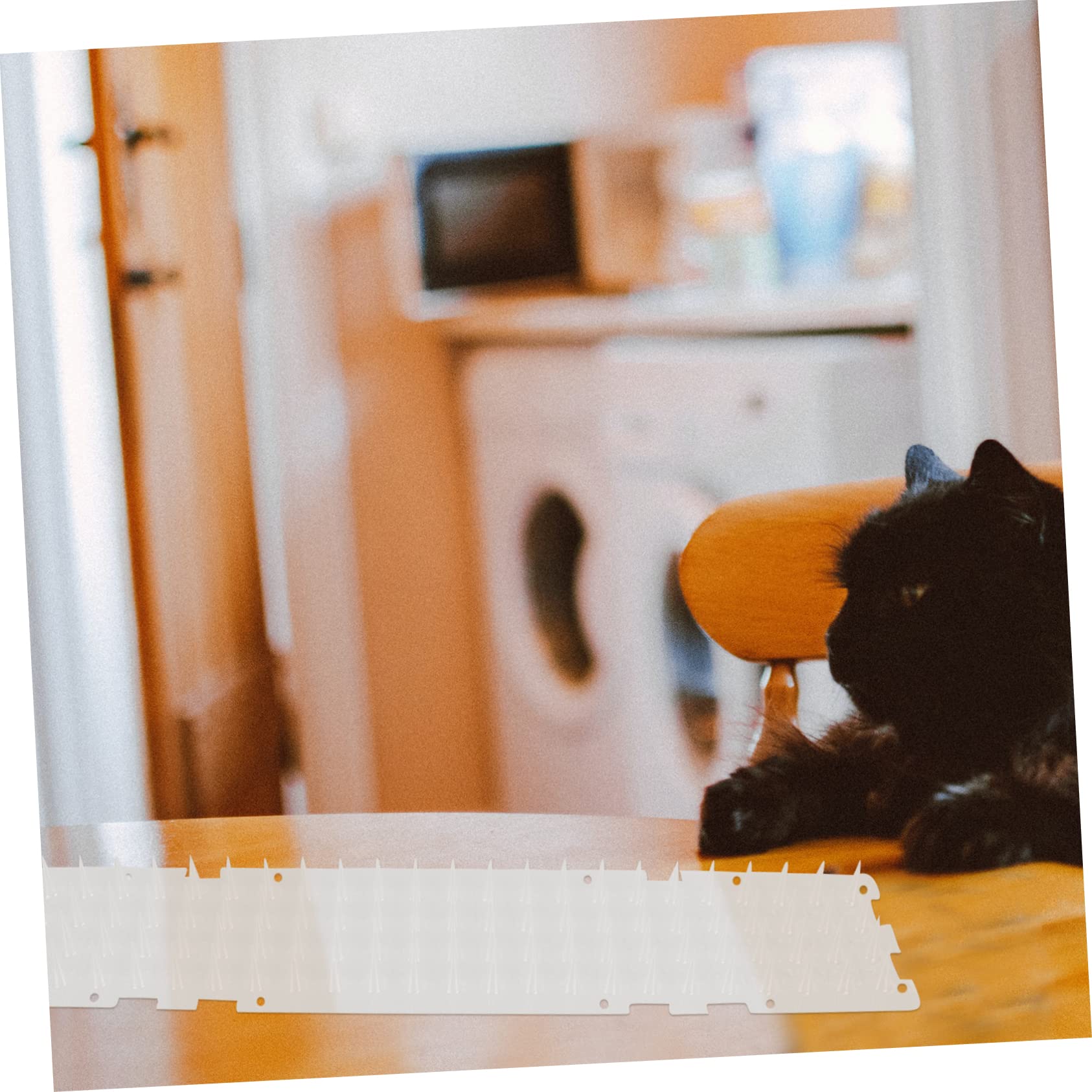 Katzenmatte mit Dornen Langlebige Kunststoff Spikematte für Balkon und Garten Anti Katzen Schutz Tierabwehrend für Pflanzen und Blumentöpfe