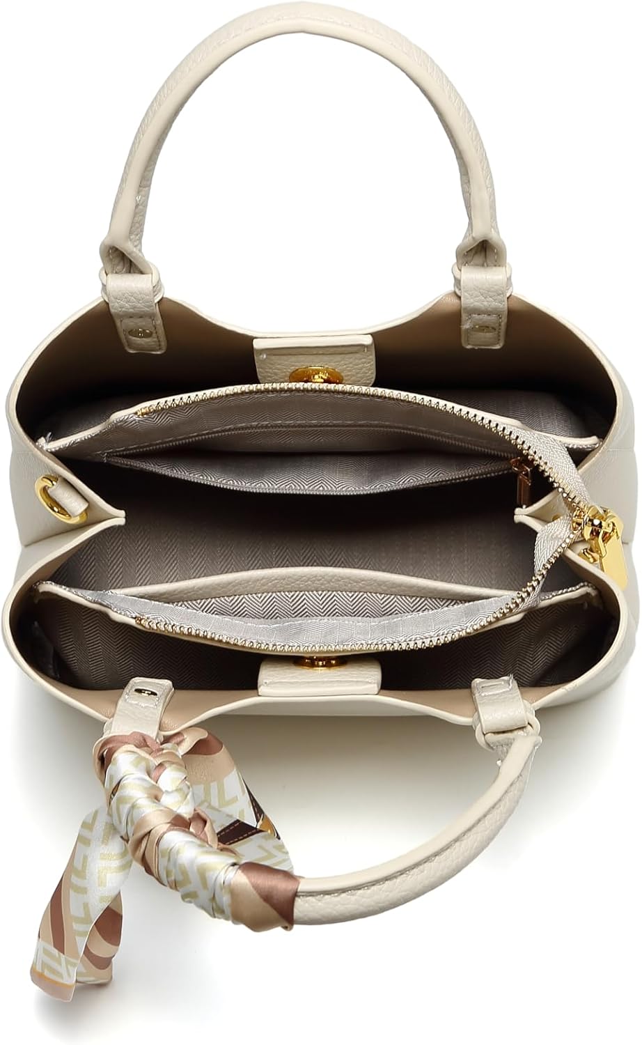 Wallet and handbag, top handle, shoulder bag, women's mailman bag