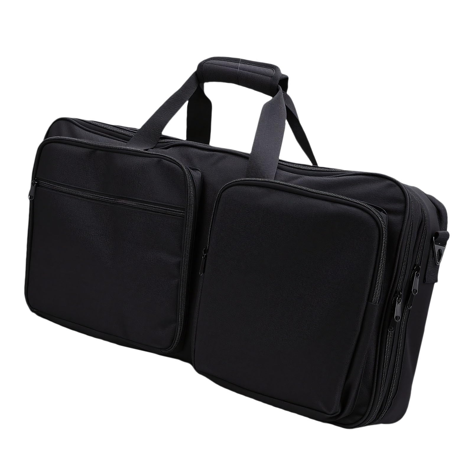 SEAFRONT DJ Controller Tasche, Gepolsterte Tragetasche, 61x30,5x10,2 cm, | Wasserabweisendes Canvas, Verstellbarer Schultergurt, Stoßfester Reiseschutz