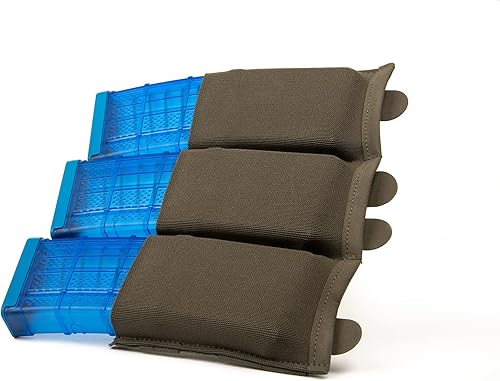 Blue Force Gear MOLLE Mag - Bolsas para cargador triple, bolsas pequeñas para revistas Airsoft, 9.25 x 5.5 x 0.13 pulgadas