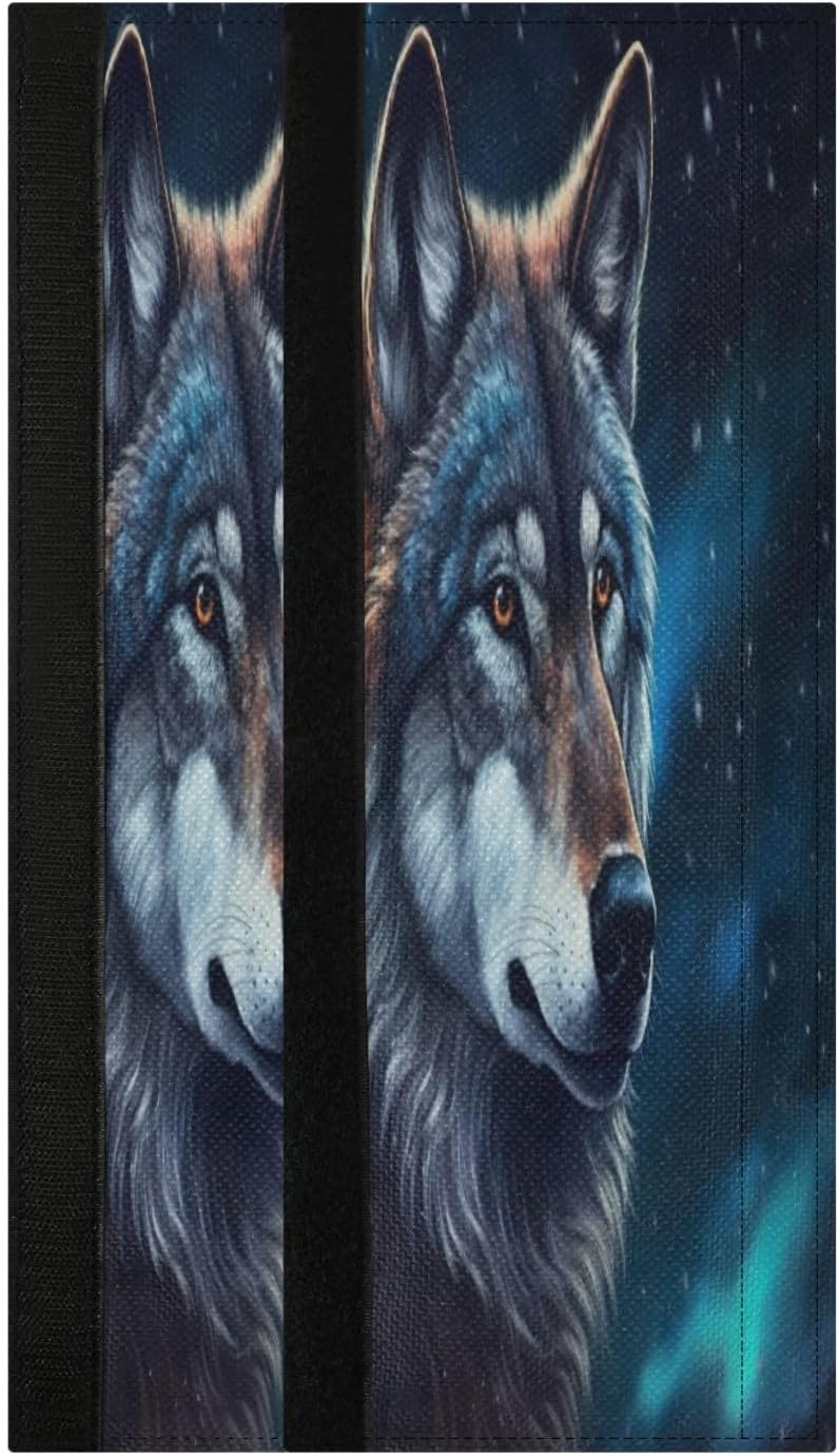 Wolf Refrigerator Door Handle Covers Set of 2, Kitchen Appliances Fridge Microwave Dishwasher Door Handle Protector Covers