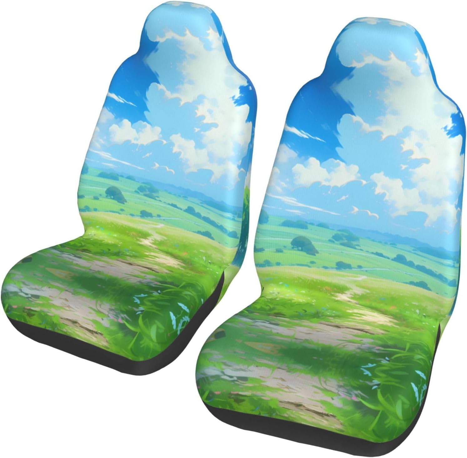 Universal Plateau Printed car seat Covers are Suitable for Most Seats in Trucks, Vans, and Other Similar Vehicles.