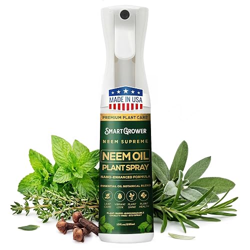 Neem Oil Spray for Plants Botanical Blend Premium Continuous Sprayer