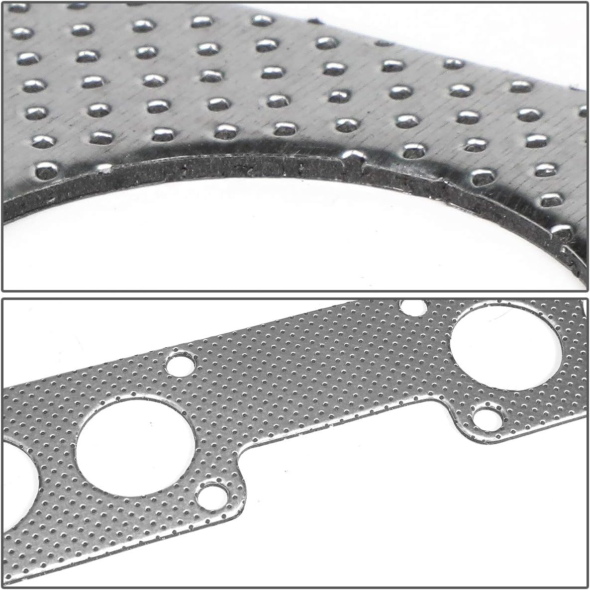 DNA Motoring GKTSET-NS13+DP Aluminum Exhaust Manifold Header Gasket Set Replacement