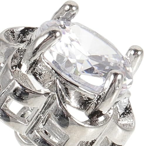 Miniatura 6 de EXCEART 6 piezas de botones azules Jean pequeños adornos de diamantes de imitación para decoración de manualidades