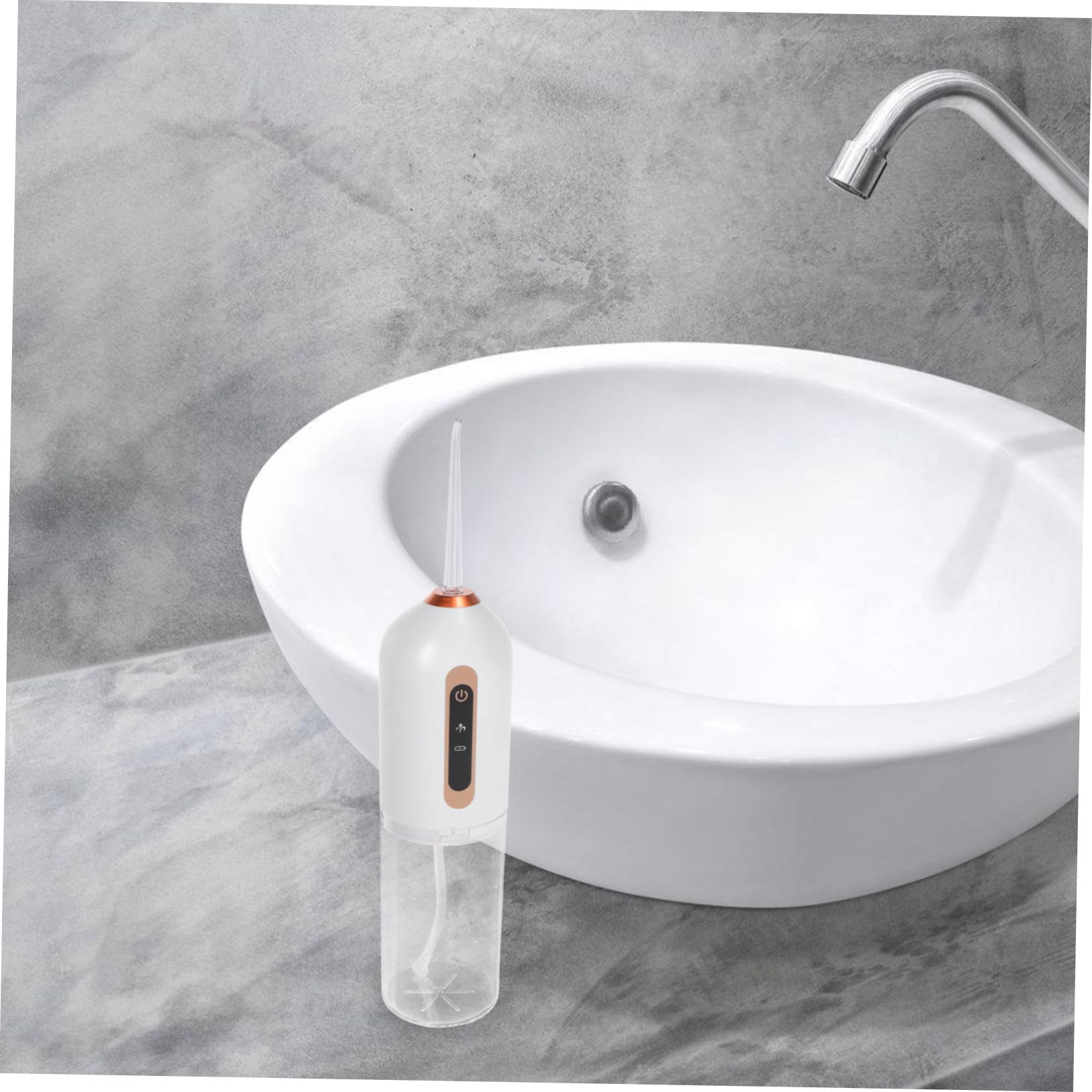 Homoyoyo Idròpulsore Elettrico Portatile Irrigatore Orale senza Fili Idropulsore Dentale Ricaricabile Idropulsore per Igiene Orale Casa Viaggio