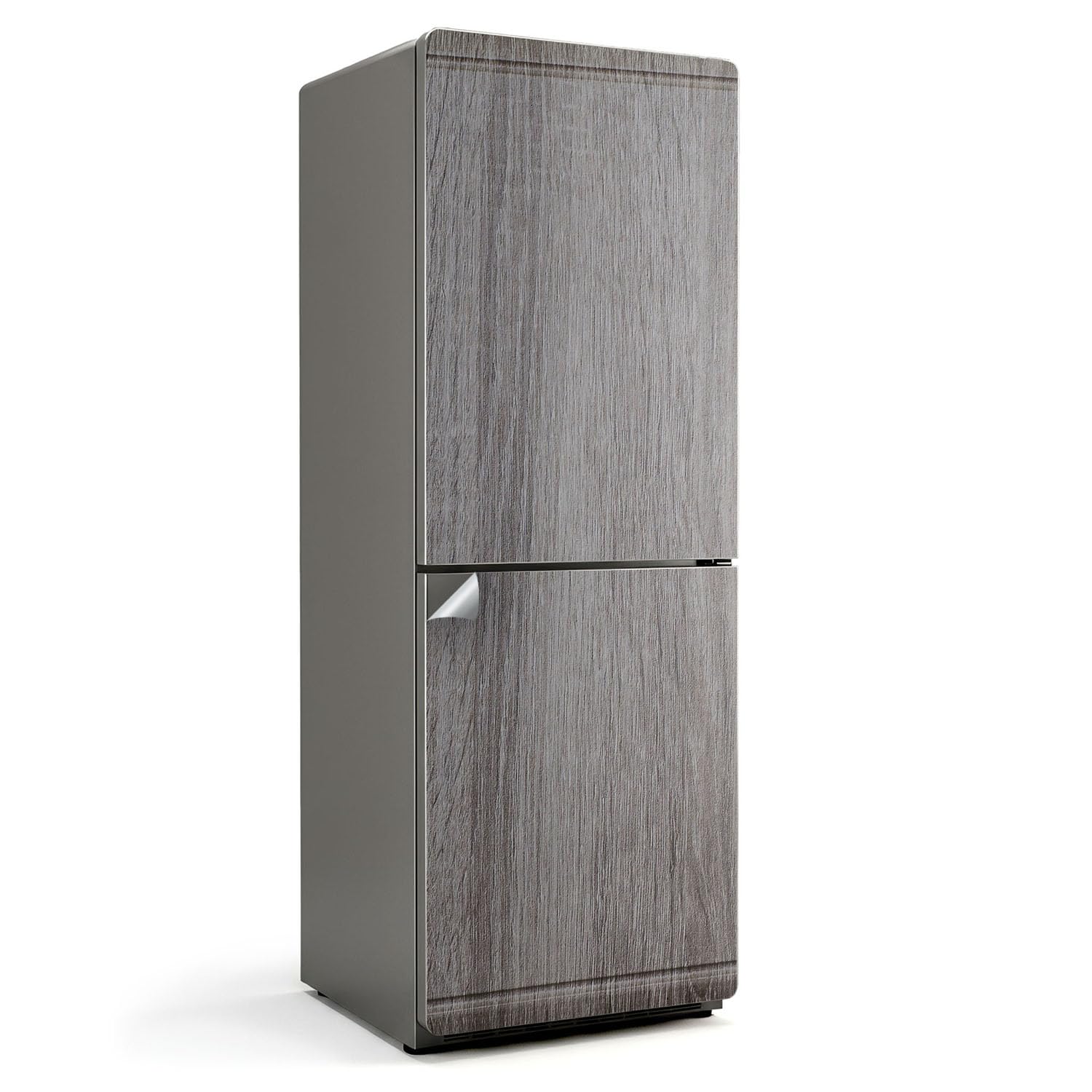 Autocollant réfrigérateur 70x190 protection anti-dégâts cuisine bois