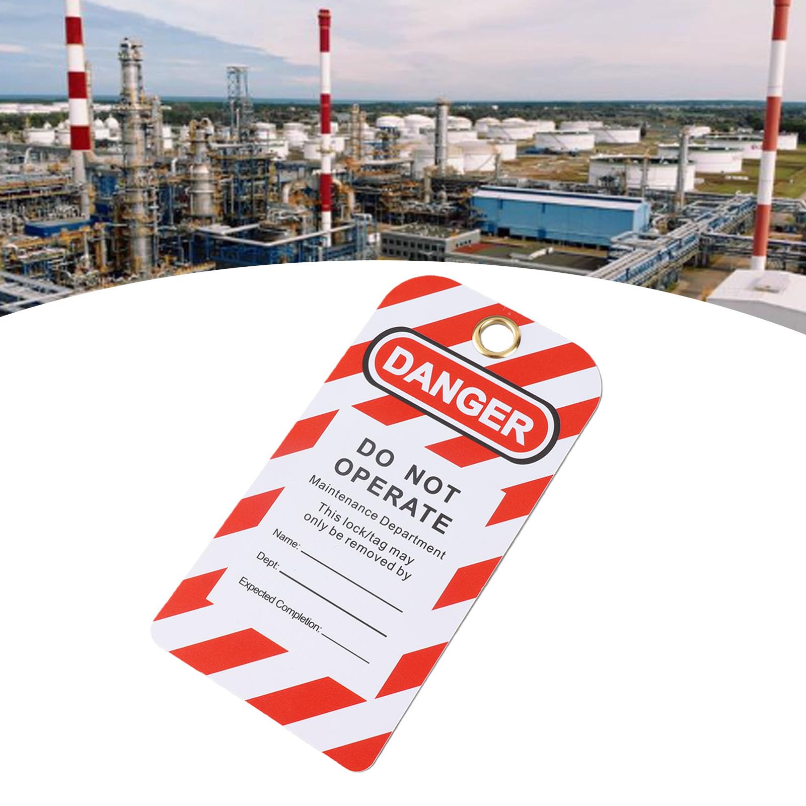 Etiquettes de consignation, 30PCS Etiquettes de consignation Etiquettes de consignation réinscriptibles Etiquettes de sécurité, Etiquettes de danger à ne pas faire fonctionner
