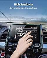 Vista 234 de Protector de pantalla de coche para Ford Edge 2024 2025 2023 2022 2021 (SE/SEL/ST-Line/Titanio/ST) Accesorios Protector de pantalla de vidrio