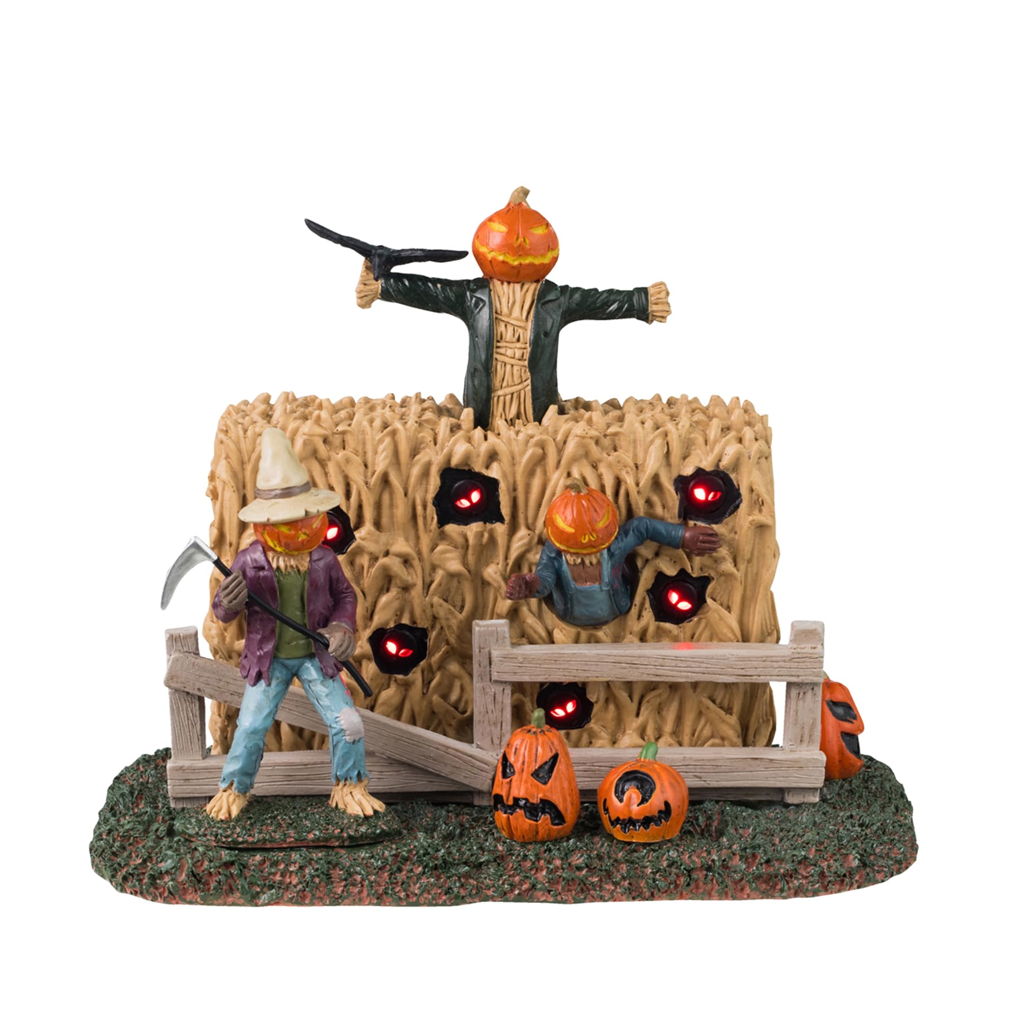 【LOOT】Silence Scarecrow Wstitch 925& 750 Haunted Living 10.5-ft Scarecrow Motion Activated Lighted