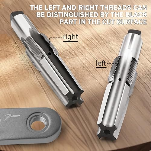 Miniatura 4 de Reparación de roscas de bicicleta de 916 pulgadas (aproximadamente 1.1 in), dispositivo de roscado de rosca de bicicleta, kit de protección de