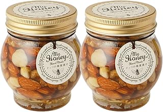 生はちみつ専門店 MY HONEY マイハニー ナッツ蜂蜜漬け 200g A02：L 200g×2個・簡易包装 程よい甘さ トースト パンケーキ 手作りスイーツ お歳暮 ハンガリー産アカシアはちみつ100％使用