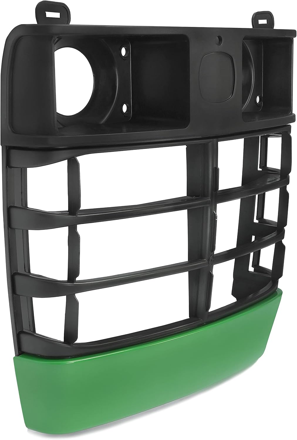 ECOTRIC Tractor Front Grille Grill Replacement for LVA11379 Compatible with John Deere 4200 4210 4300 4310 4400 4410 4500 4510 4600 4610 4700 4710 Lawn Mower Black&Green