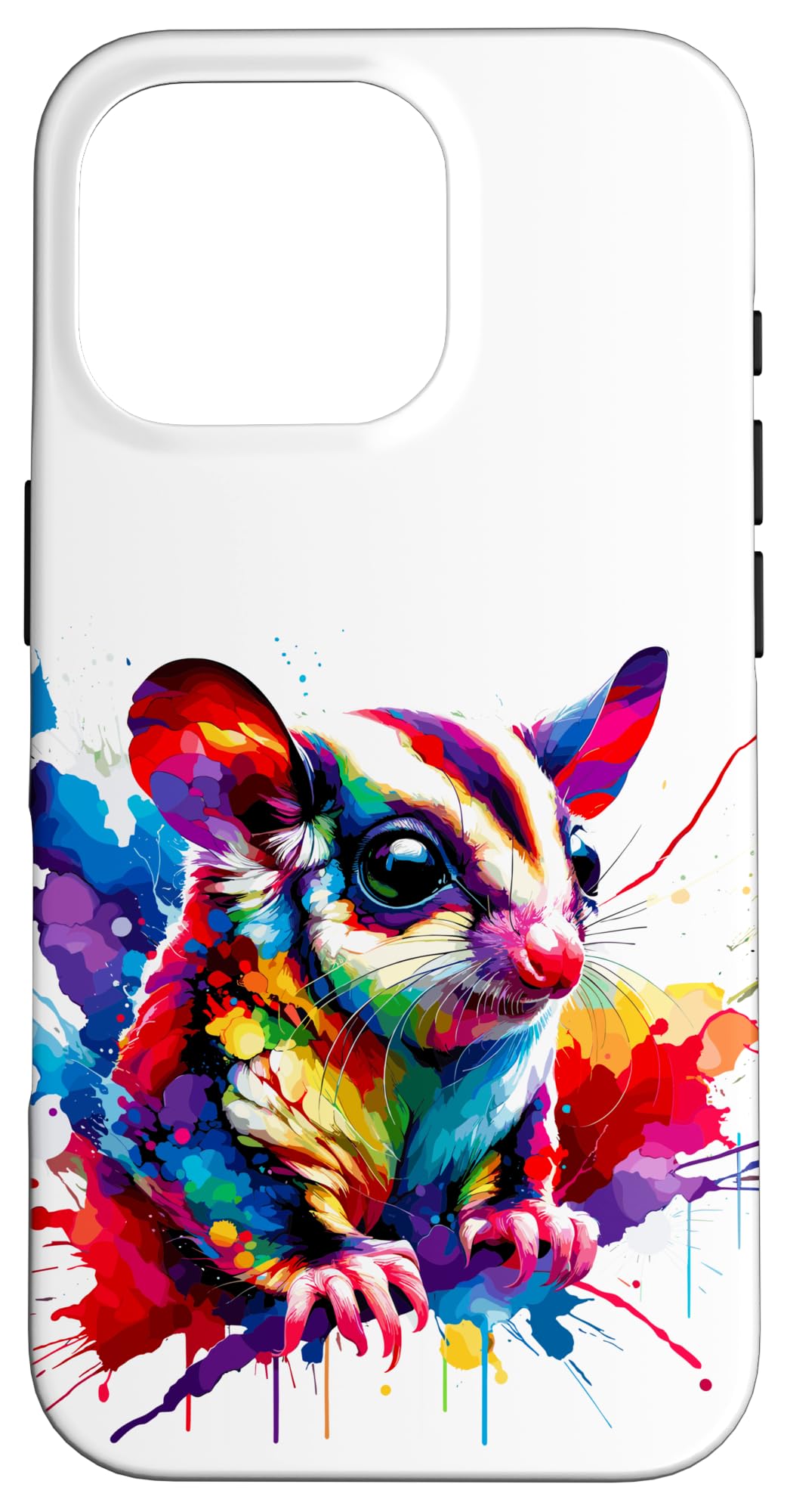 Splash Art Sugar Glider Sugar Gliders Case for iPhone 16 Pro