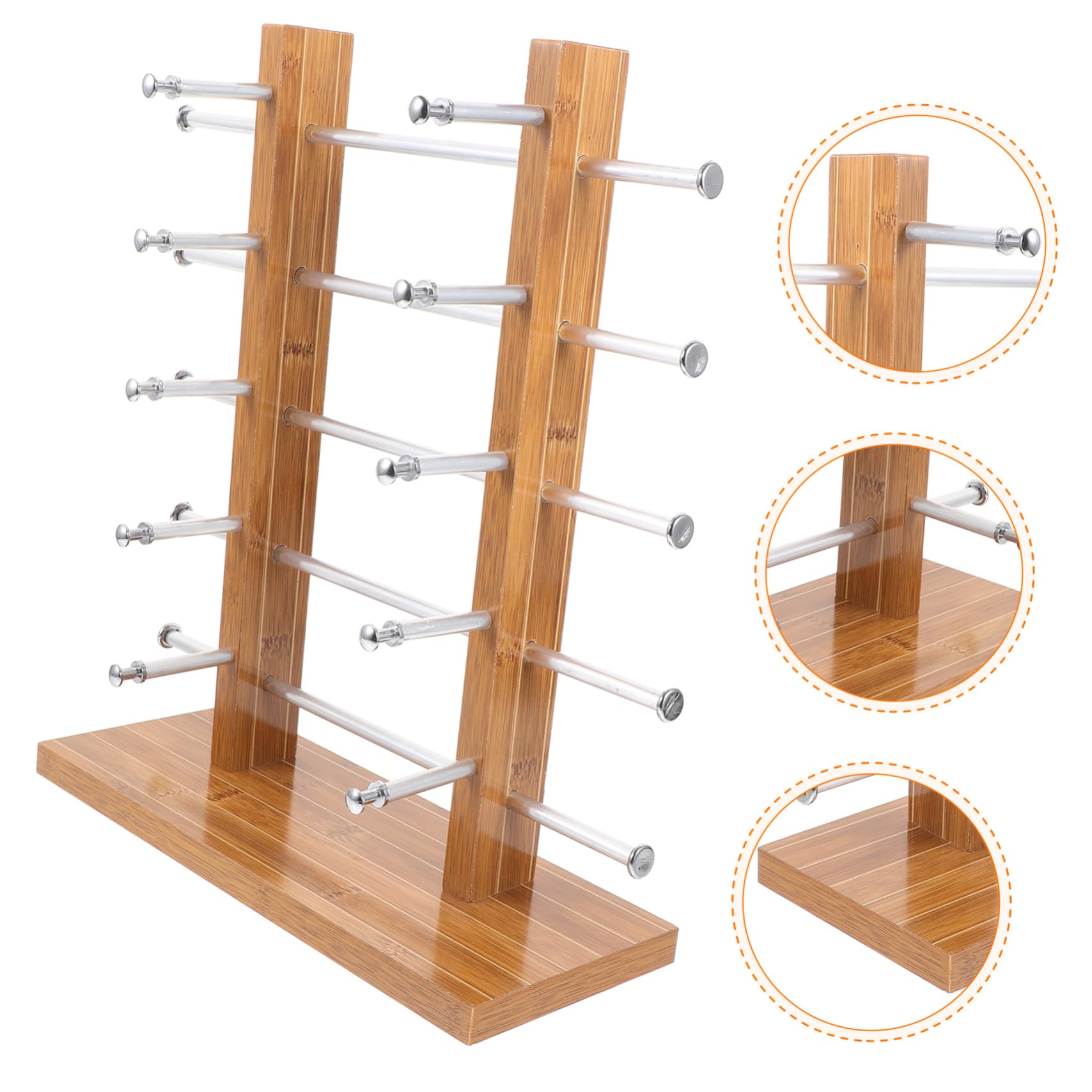 Gatuida 1satz Holz Brillenhalter Aus Naturholz Stilvolles Display Für Sonnenbrillen Und Brillen Fach Ablage Mit Elegantem Design Für Geschäfte Und Zuhause Platzsparend Und Robust