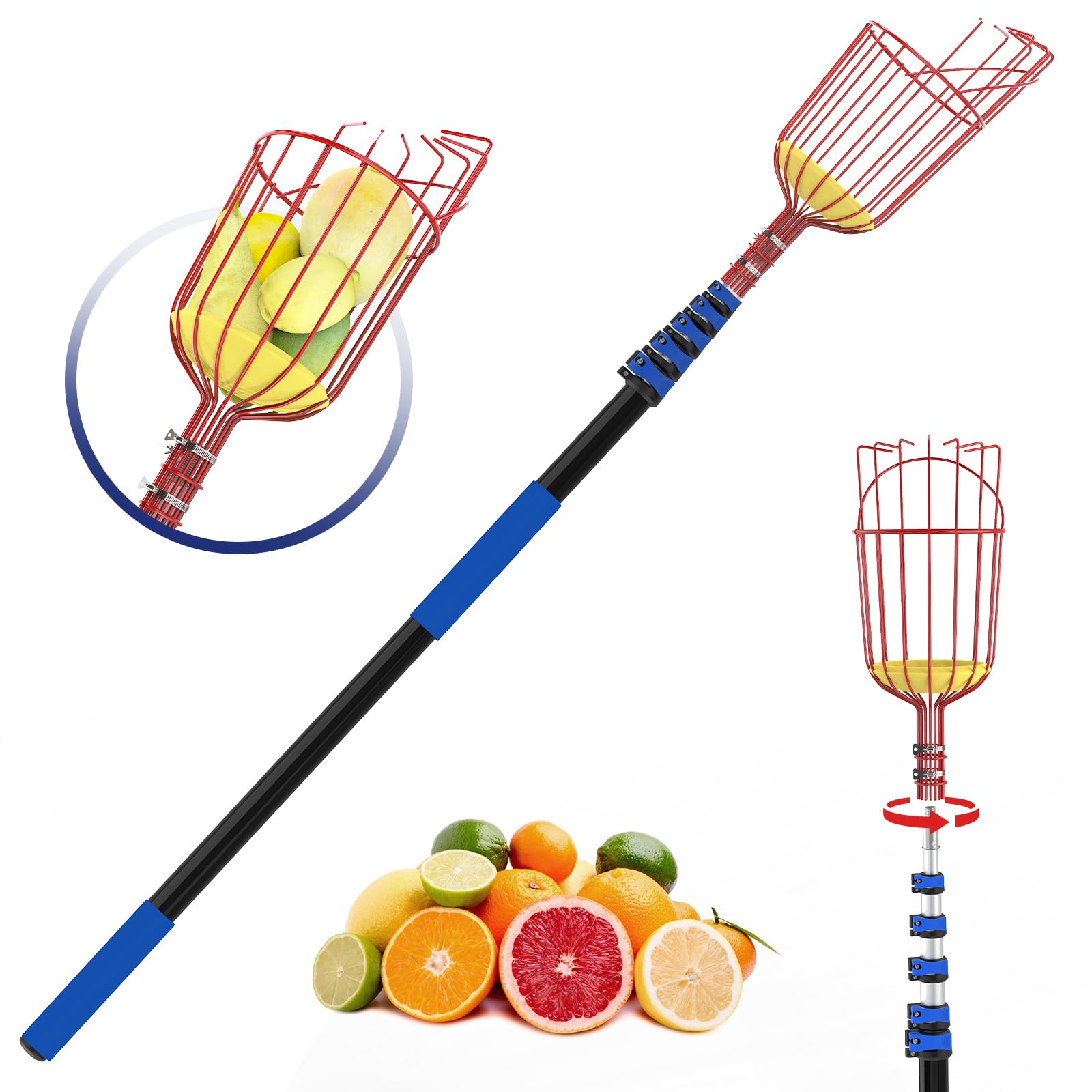 SKGPOLE 30FT Fruit Picker