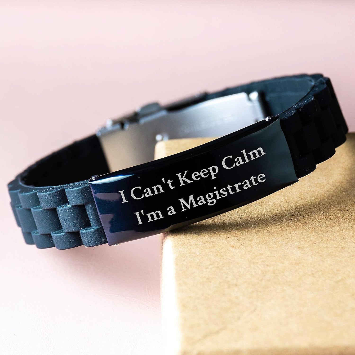 I Can't Keep Calm I'm A Magistrate Glide lock Clasp Graduation Gift from Friends