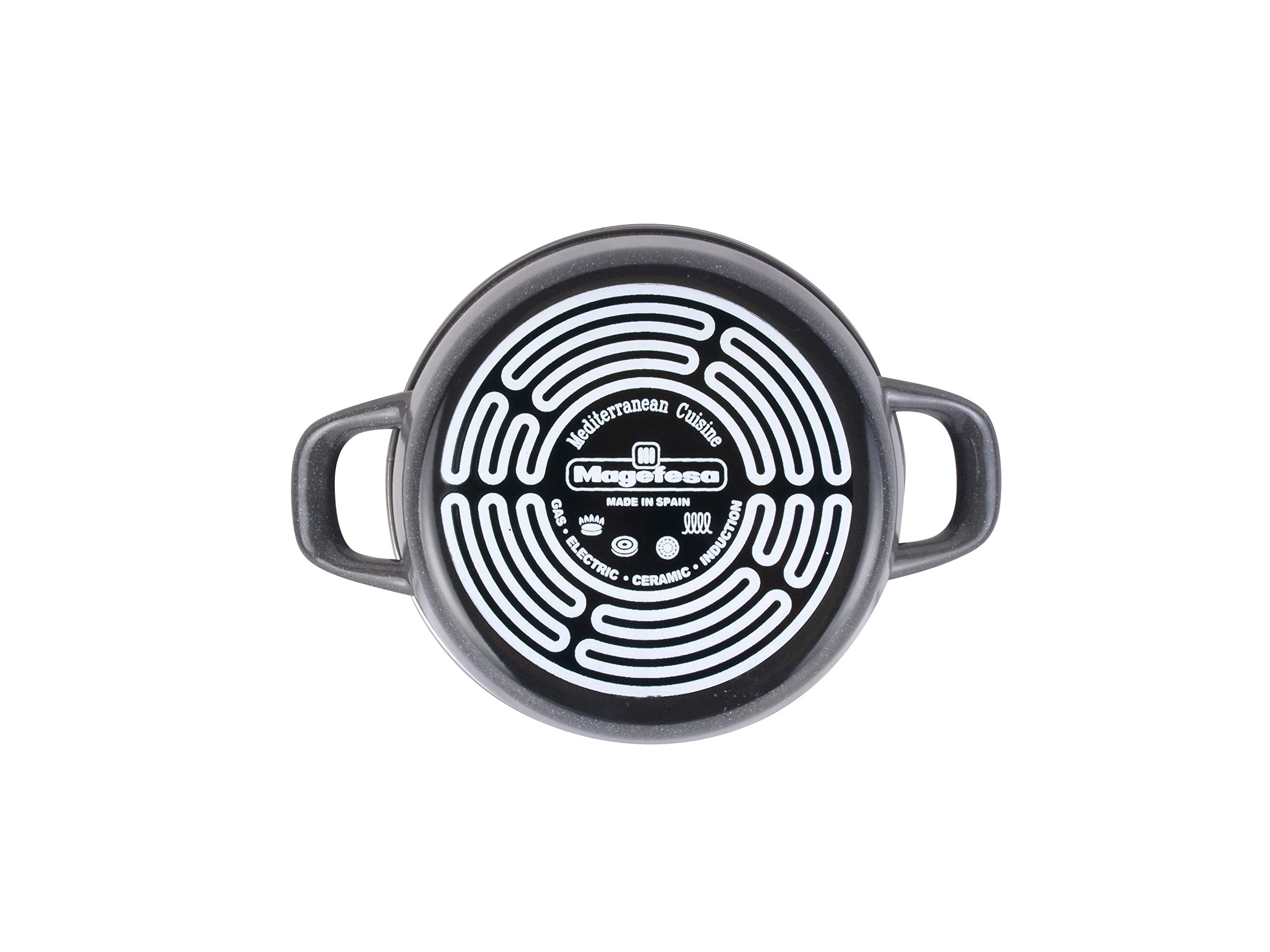 Magefesa K2 Blau Pfannenset 3-teilig - 20/24/28 Cm Induktion Antihaft Steinoptik