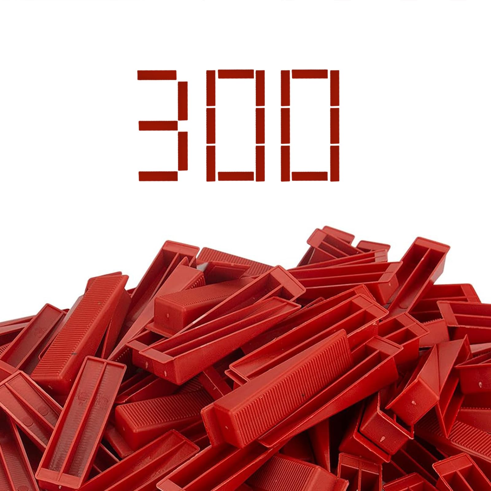 Tile Leveling Wedges - 300 pcs Reusable Tile Leveler Wedges sold price at auction in Canada