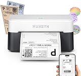 MUNBYN Stampante Etichette Spedizione Bluetooth 4x6, DAC, 403B, Nero - 1
