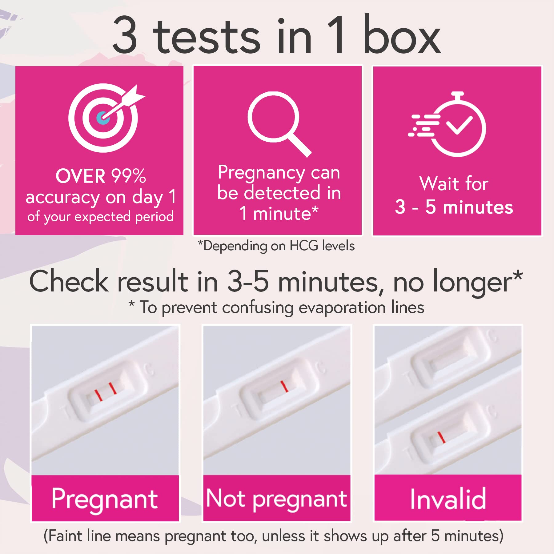 Buy IProven Pregnancy Test Strips Early Response HCG Sticks Do It