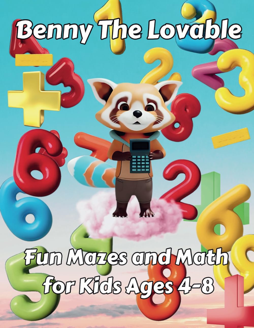 Benny the Lovable: Fun Mazes and Math for Kids Ages 4-8 (Benny's Learning & Fun)