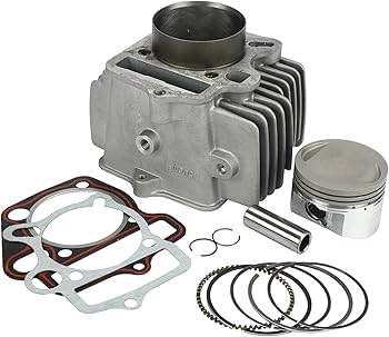 Amazon | 56.5mm ピストン & リング シリンダー ボディ キット、Lifan