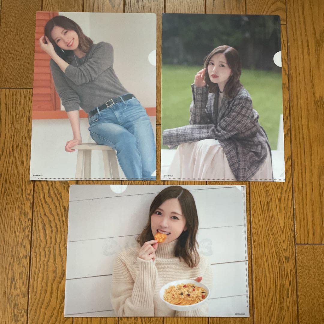 卒業 乃木坂46白石麻衣 クリアファイル大 白石麻衣 卒業記念グッズ クリアファイル 3枚セットB - メルカリ