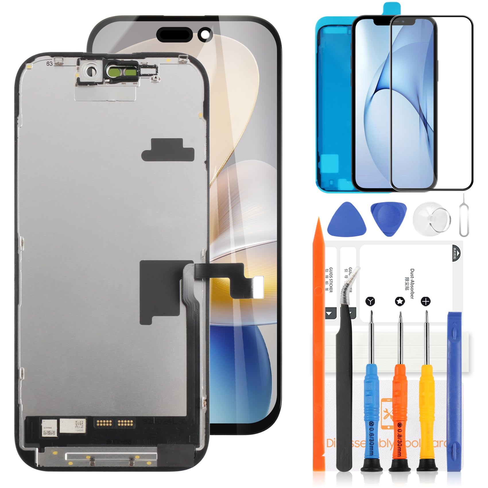 Amazon.com: TFT for iPhone 16 Pro LCD Display for iPhone 16