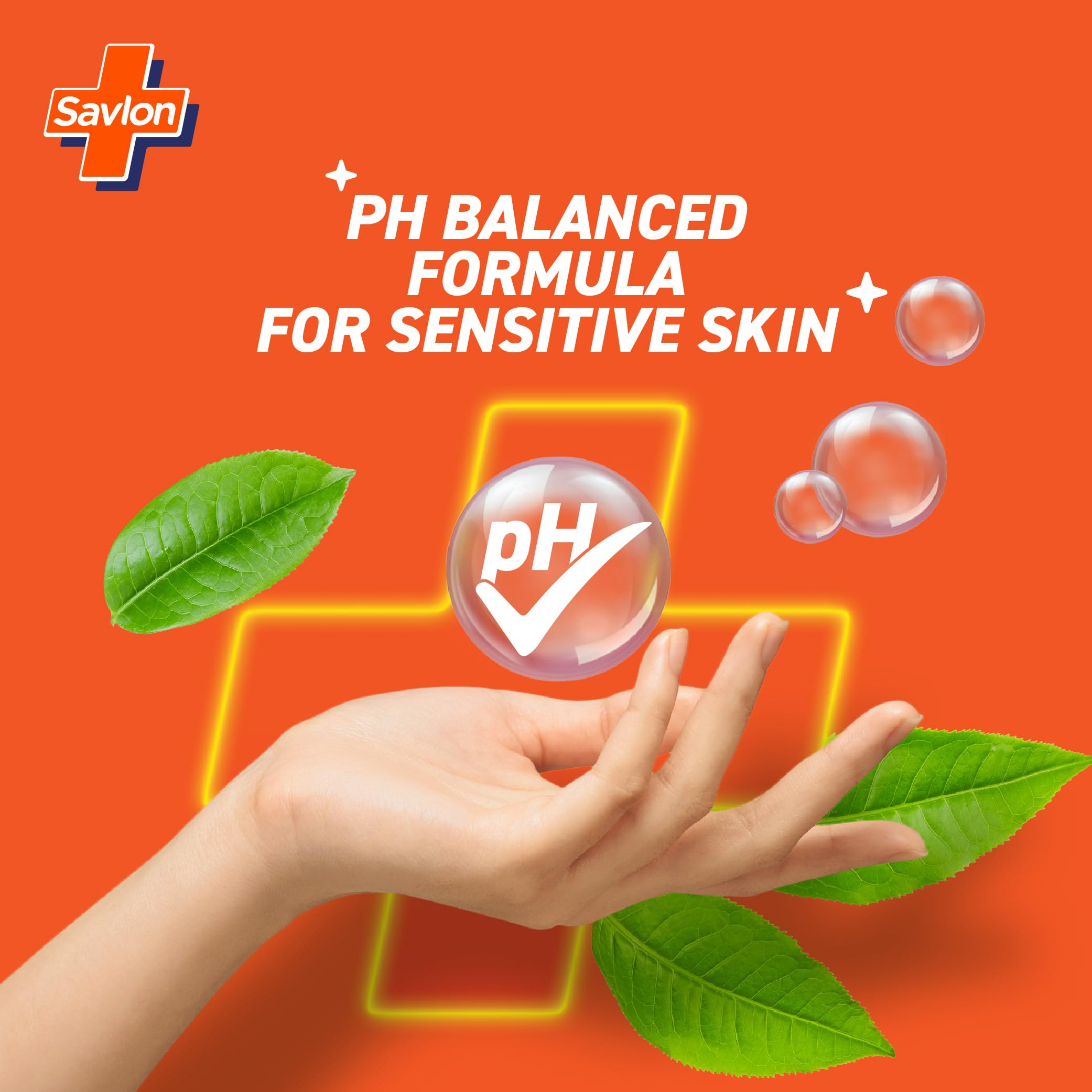 Savlon Herbal Sensitive pH balanced Liquid Handwash, 200ml - Image 5 thumbnail
