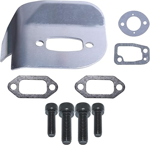 Miniatura 2 de 503519901, kit de deflector de silenciador, para Husqvarna 268K 272 272 K 272S 272XP para motosierra