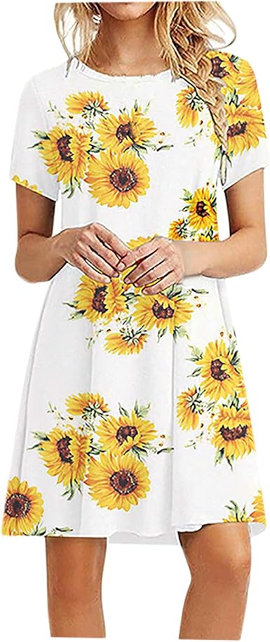 Vestido estampado floral MONCHO HEREDIA amarillo
