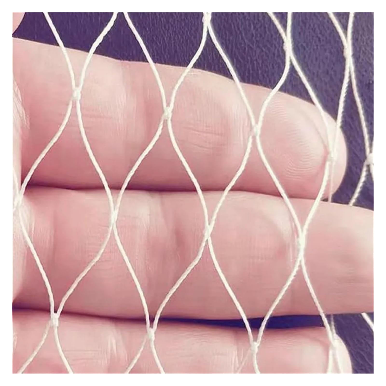 Questa Rete di Protezione per Uccelli in Nylon di Alta qualità - 1 m x 10 m, Bianca, per Giardino e Balcone, Decorazione per Matrimoni, Protezione per Gatti, Rete per Esterni per la decorazi