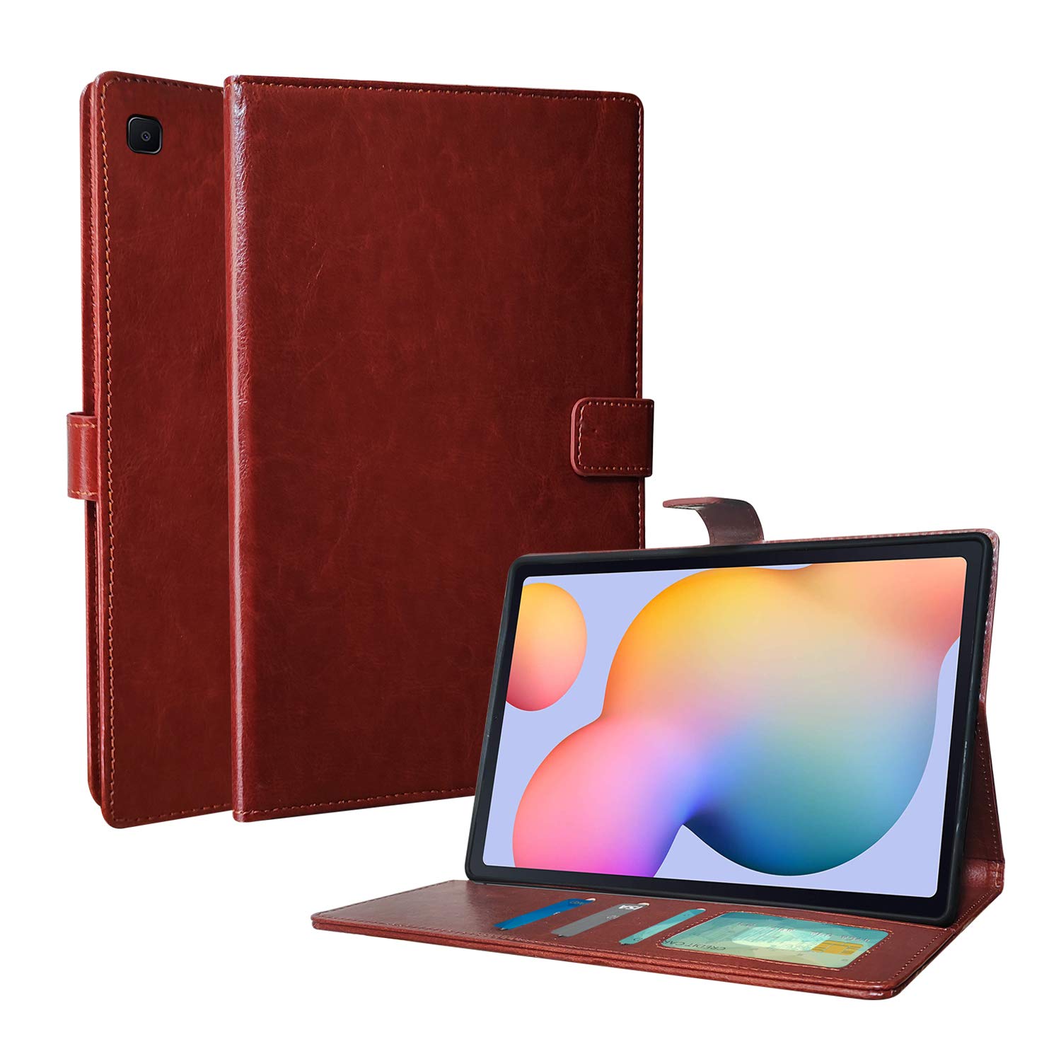 See full amazon price history chart for Fastway Multi Protective Leather Case with Viewing Stand and Card Slots Flip Cover for Samsung Galaxy Tab S6 Lite 10.4-Inch Model SM-P610/P615 2020 Release (Brown) Fastway Multi Protective Leather Case with Viewing Stand and Card Slots Flip Cover for Samsung Galaxy Tab S6 Lite 10.4-Inch Model SM-P610/P615 2020 Release (Brown) (B08ZSY7DB8) Amazon Price History, Amazon Price Tracker