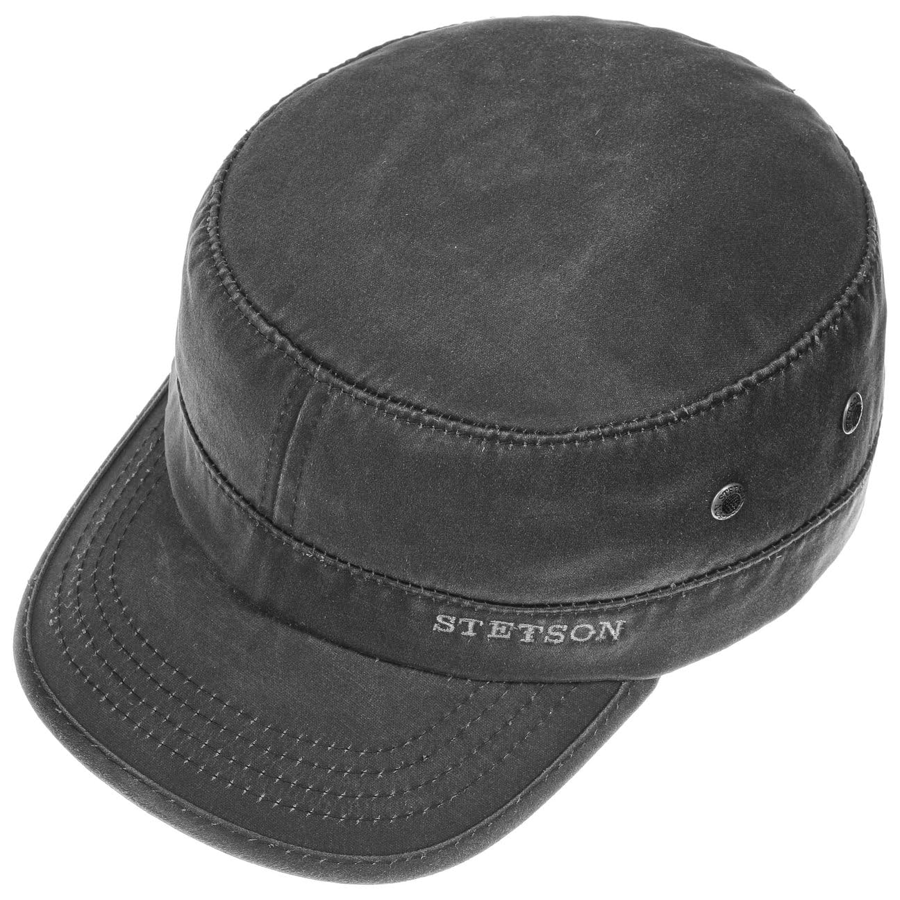 Stetson Czapka Army DattoMężczyźni - oilskin miejska konfederacji Z daszkiem, daszkiem wiosna-lato jesień-zima Wiosna Lato Jesień Zima