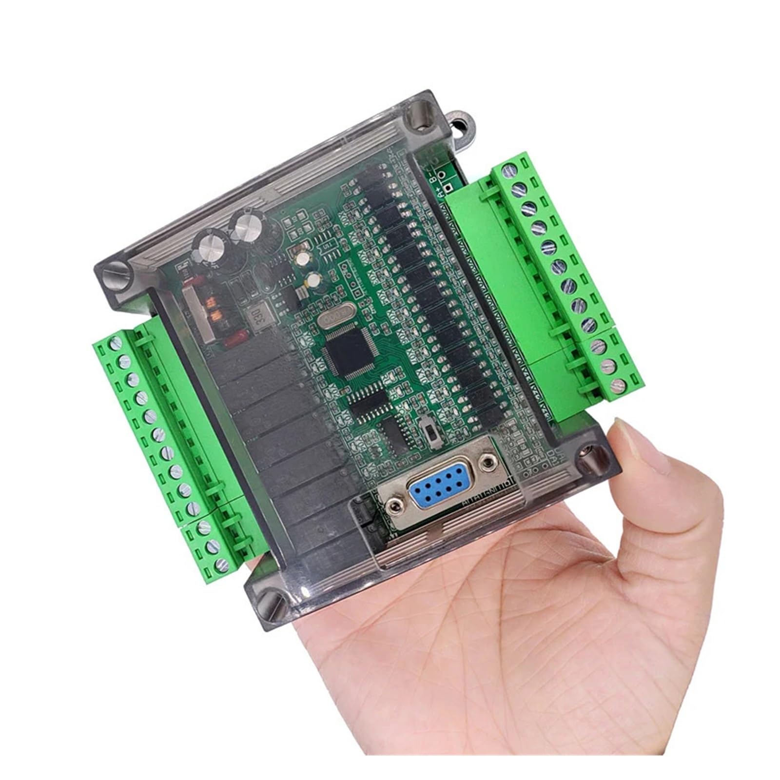 PLC programmable controller 1N-20MR DC Relay module with Base Industrial Control Board Programmable Logic Controller MQXFCZUX