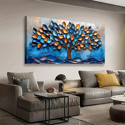 Miniatura 23 de Cuadros abstractos en lienzo de pared para sala de estar, dormitorio, decoración de pared, arte abstracto, impresión artística para decoración