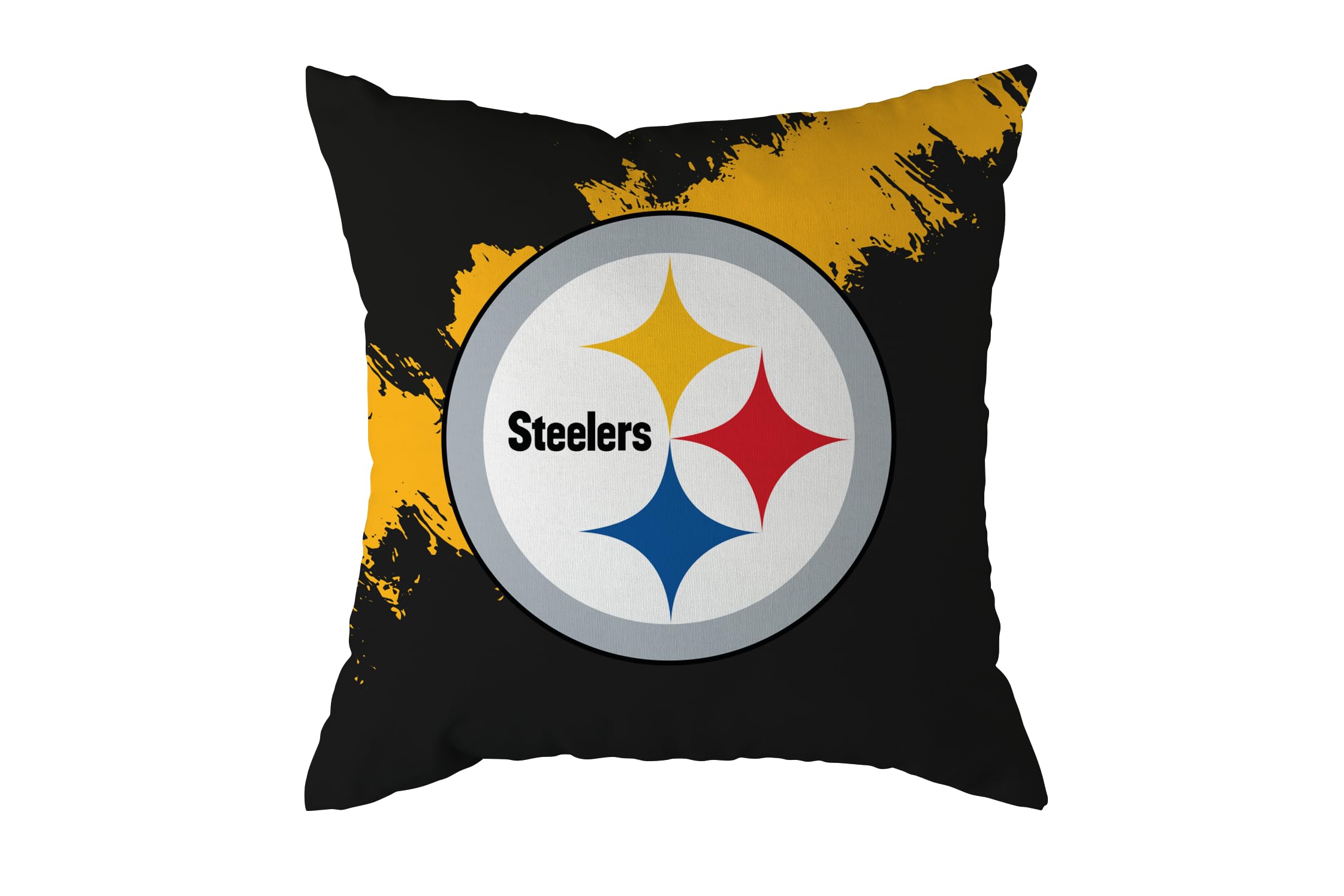 NFL Kissen Pittsburgh Steelers Football Cushion Brush Pillow Sofakissen 50x50cm