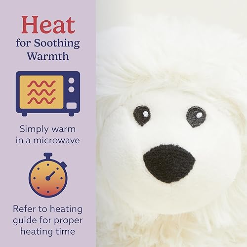 Miniatura 4 de warmies Animales de peluche junior aptos para microondas y pesados, ovejas, peluche térmico para calidez y comodidad, lindos juguetes de felpa suave