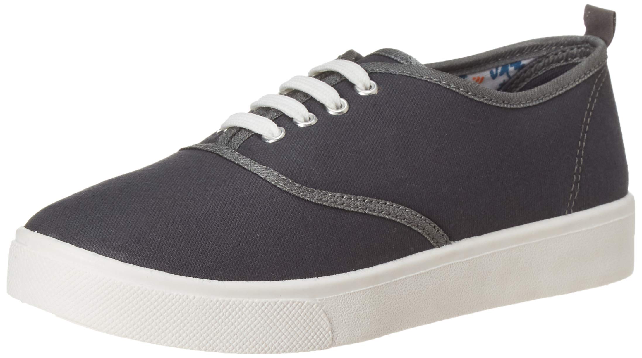 Elise Womens Grey Sneakers - 7 UK (40 EU) (8 US) (EVAR-WT19-69) (B07XFW6PLQ) Amazon Price History, Amazon Price Tracker