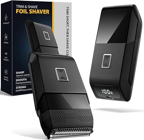 Portable Electric Razor for Men — bottom and base construction detail