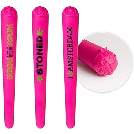 Knistermann 3X pink Joint Tube Cone konische Zigaretten Hüllen Hülsen Holder geruchsdicht wasserdicht 1 x Zetla King Size Blättchen Papers pink 1 Sticker