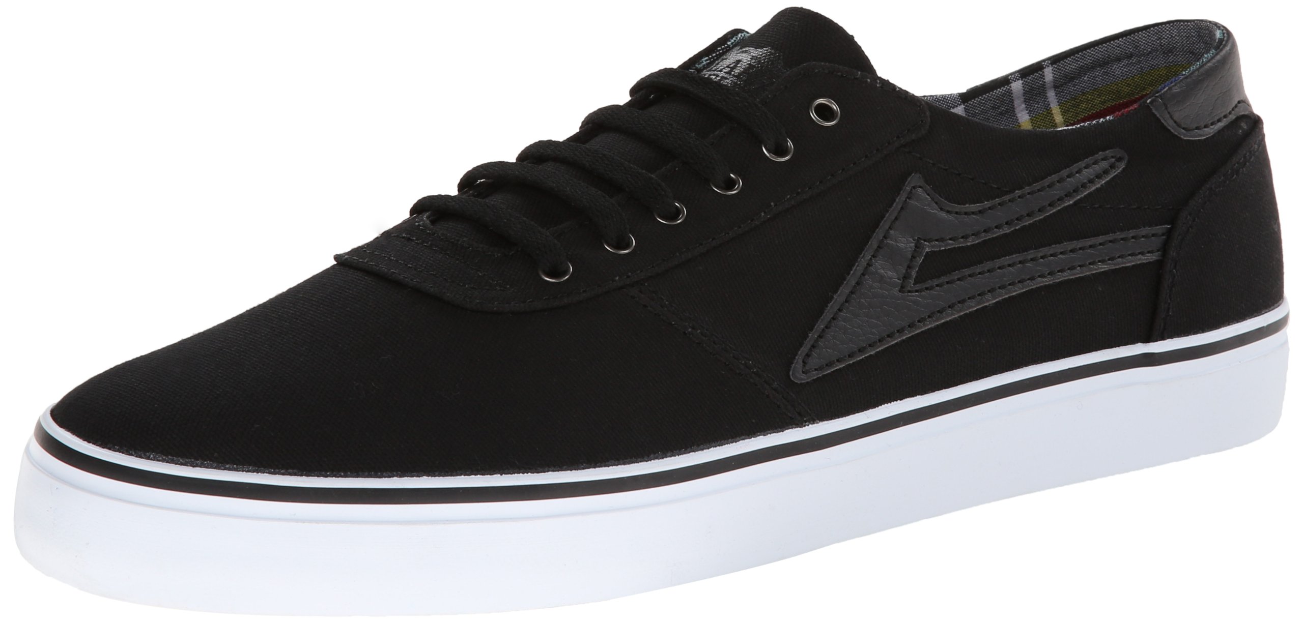 Lakai Men's Manchester Lean Skate Shoe,Black