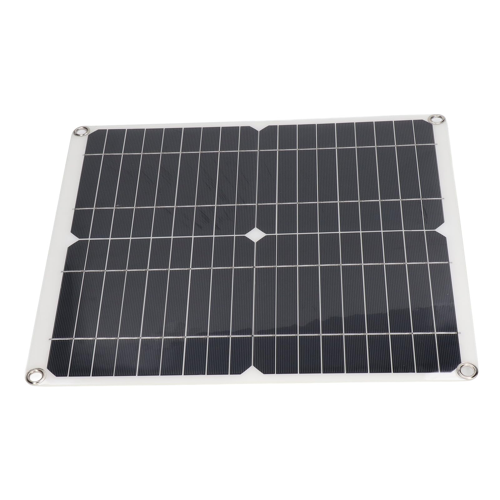 Fafeicy Kit Pannello Solare Flessibile Monocristallino 25W 15V, Pannello
