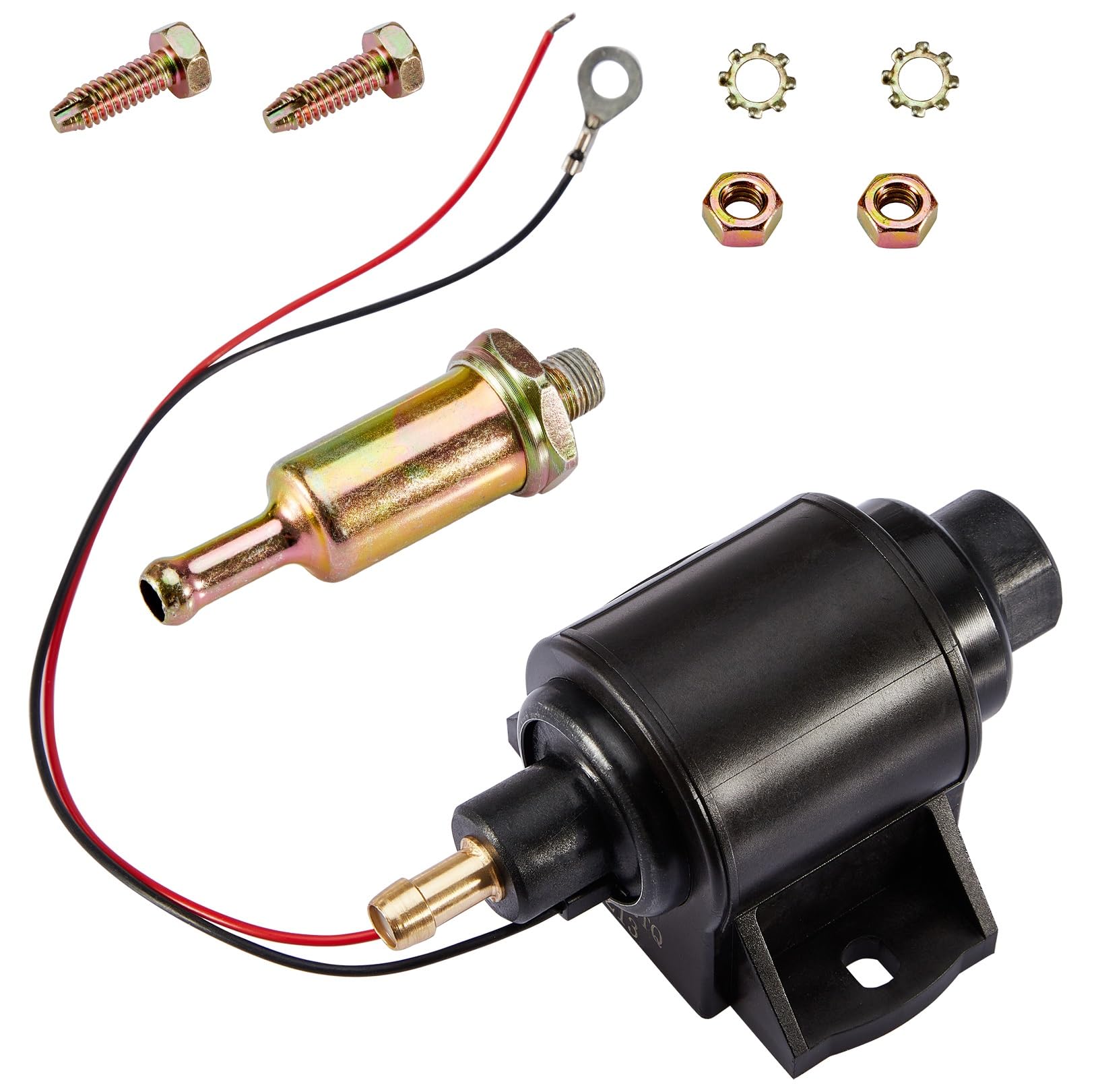 Universal 12v Micro Electric Fuel Pump 2-3.5psi 28 GPH Gasoline Fuel Transfer Pump For 4v 6v Carburetor In | Whizz Categories - Foto 2