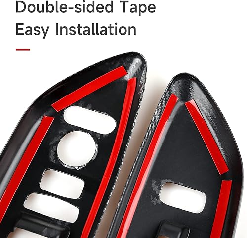 Miniatura 6 de Calcomanías para cubierta de panel de control de elevación de ventana de automóvil para Honda Civic 2016-2021, accesorios de 10