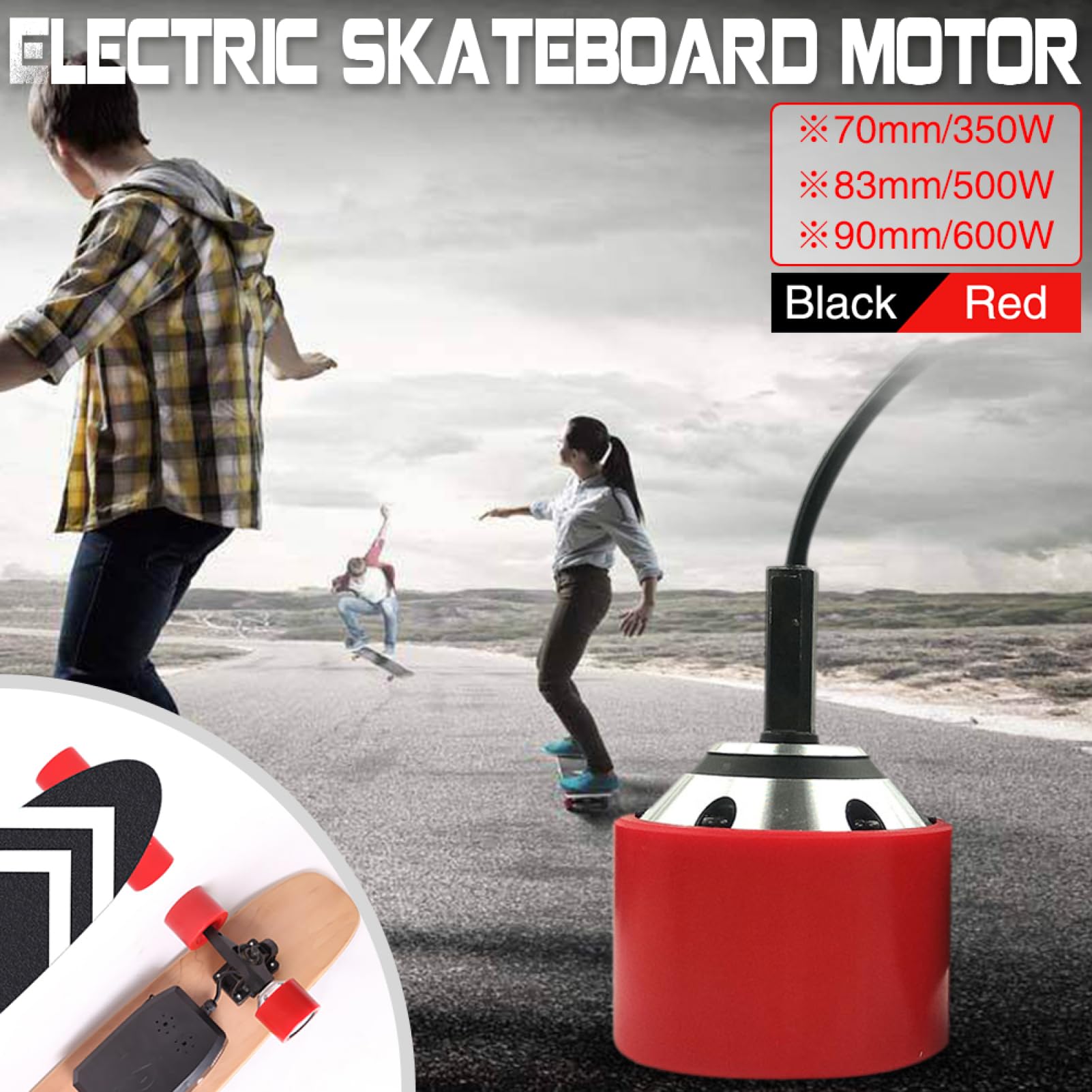 Kit de monopatín eléctrico - Kit, juego motorizado, motor