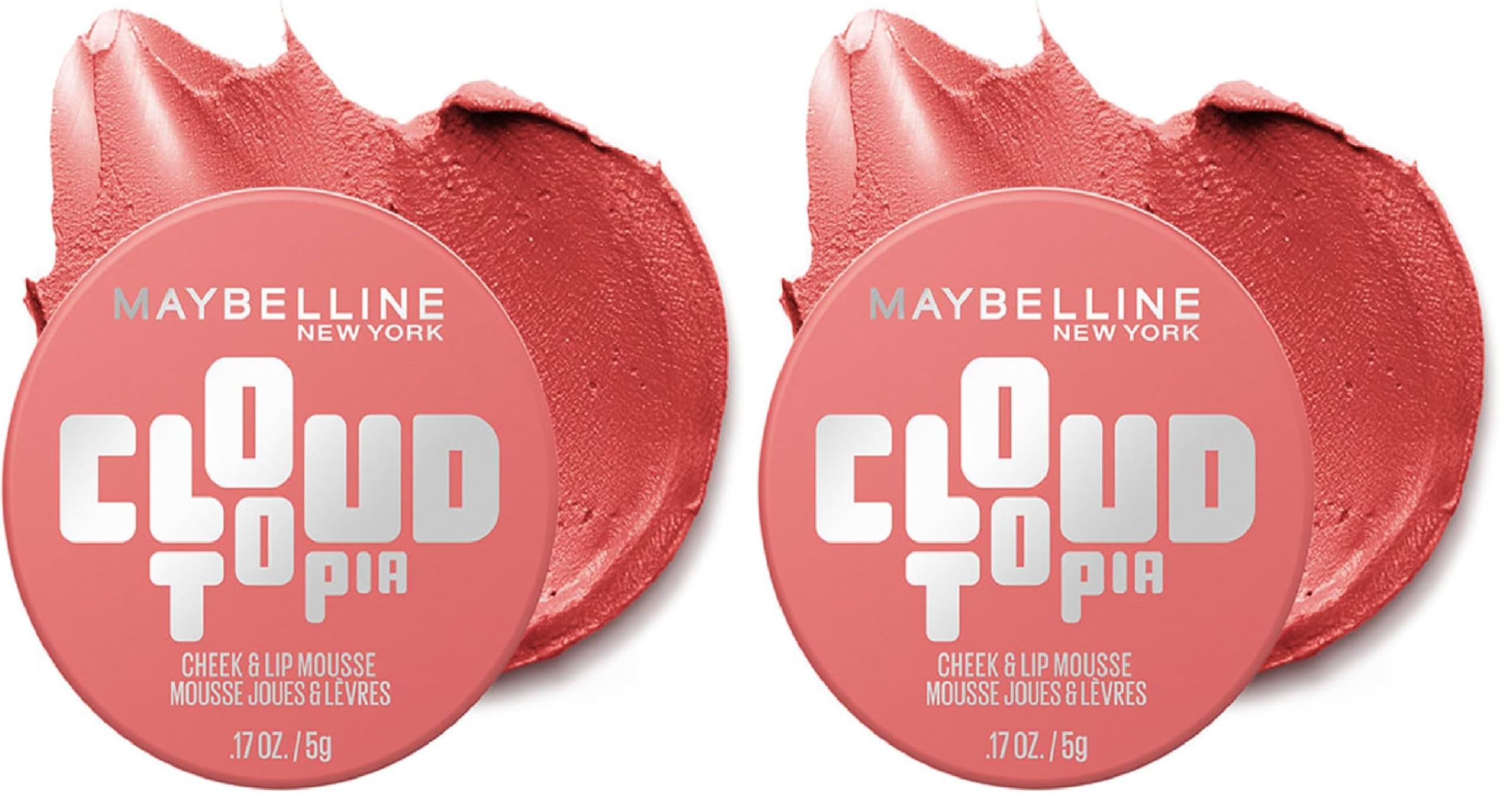 Maybelline New York Cloudtopia Köpük Dokulu Mat Allık 09 Dreamy Dawn (2 paketi)