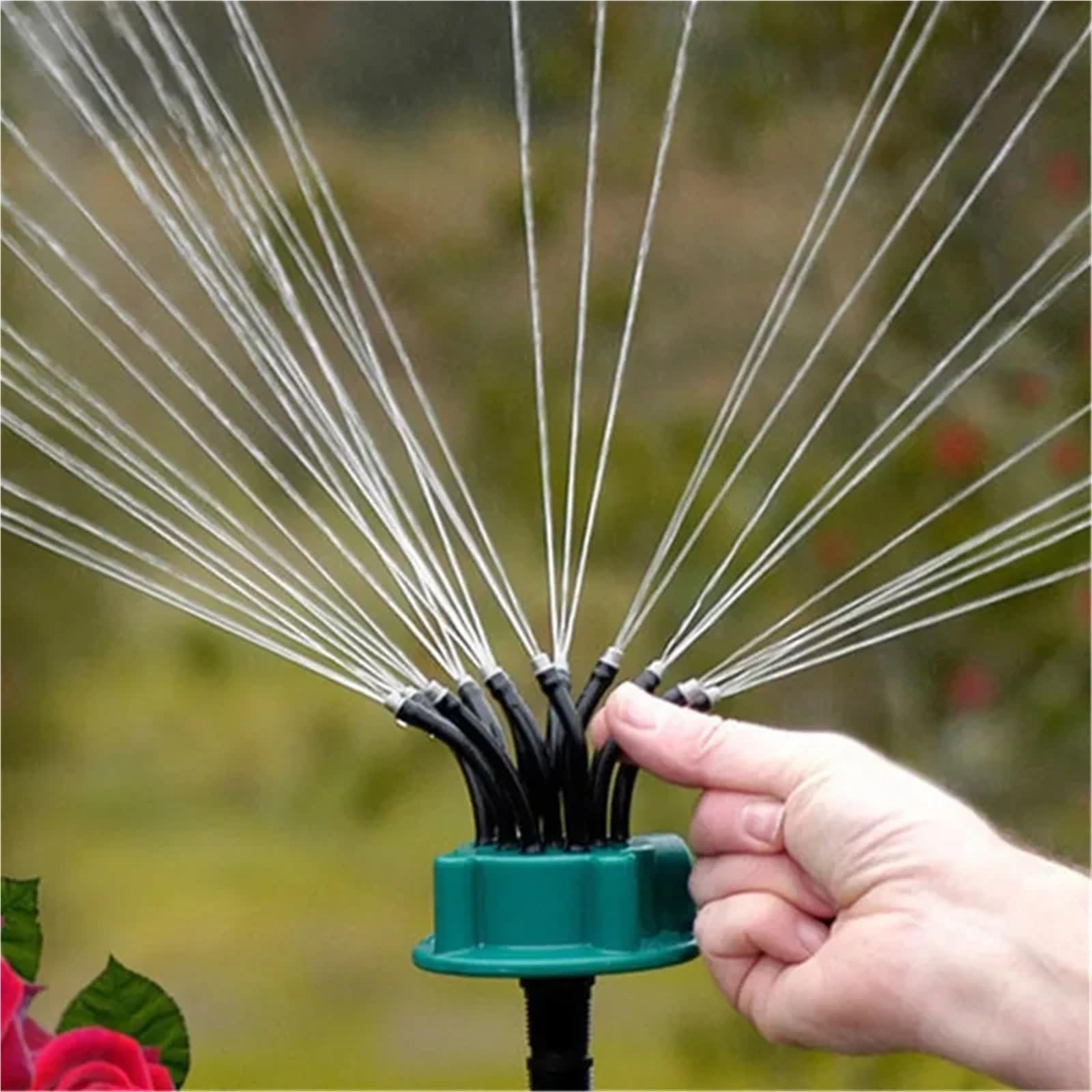 Irrigatore Rotante Irrigatori for prato multi-irrigatore automatici da giardino a 360 gradi