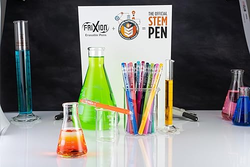 Miniatura 6 de PILOT Bolígrafos de tinta de gel borrable Frixion ColorSticks, punta fina (0,7 mm), surtidos, 10 unidades (32454)